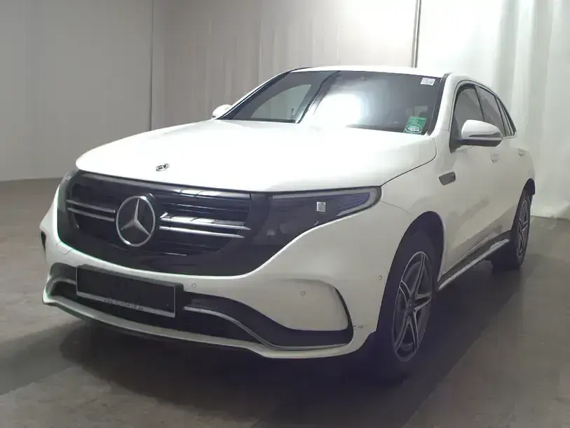 Gebraucht Mercedes EQC400 AMG line 300 kW (408 PS) 2021 Weiss SUV