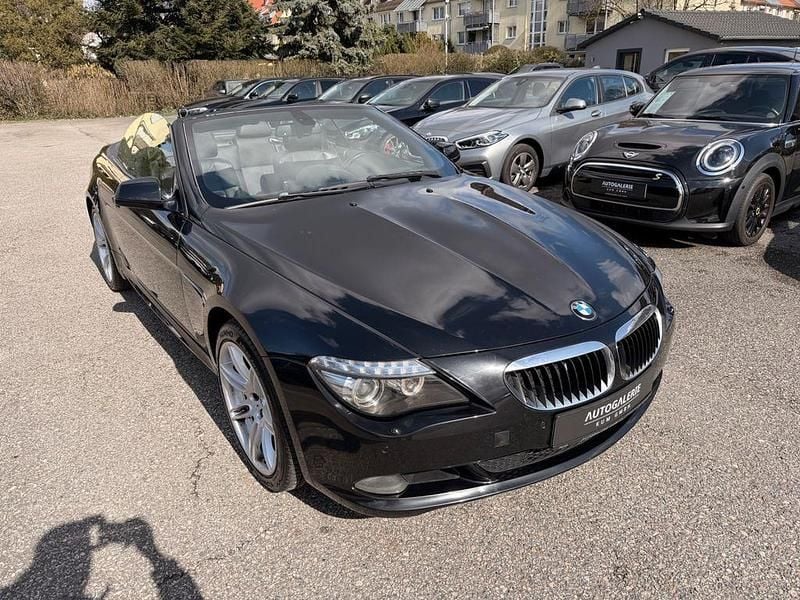 Gebraucht BMW 635 Cabriolet Efficient Dynamics 286 PS (210 kW) 2010 Schwarz Cabrio