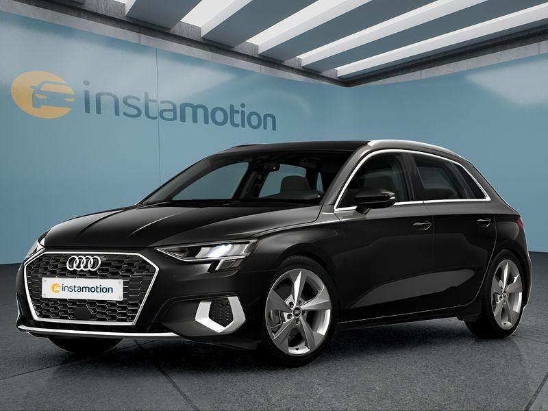 Schwarz Gebraucht 2022 Audi A3 Limousine | 28.549 € (Teuer) - Bild 1/4