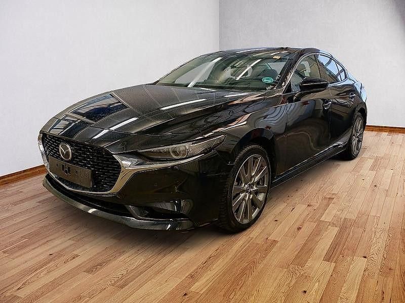 Schwarz Gebraucht 2025 Mazda 3 Exclusive-Line Limousine | 25.990 € (Etwas zu teuer) - Bild 1/4