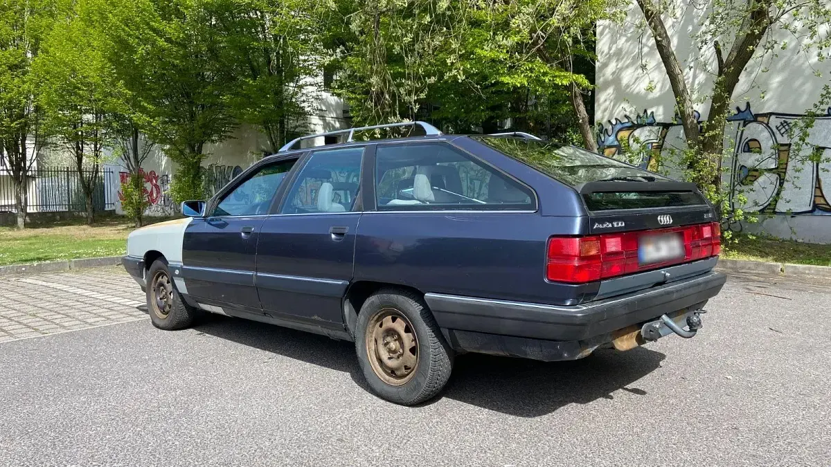 Gebraucht Audi 100 136 PS (100 kW) 1989 Blau Kombi