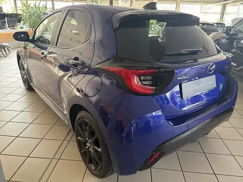 Neu Mazda 2 Homura-Line 116 PS (85 kW) 2025 Blau Kleinwagen