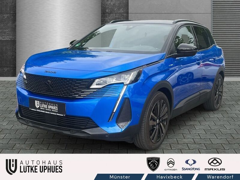 Blau/metallic lackierung drei schichten (metallic) Gebraucht 2022 Peugeot 3008 GT SUV | 24.950 € (Fairer Preis) - Bild 1/4