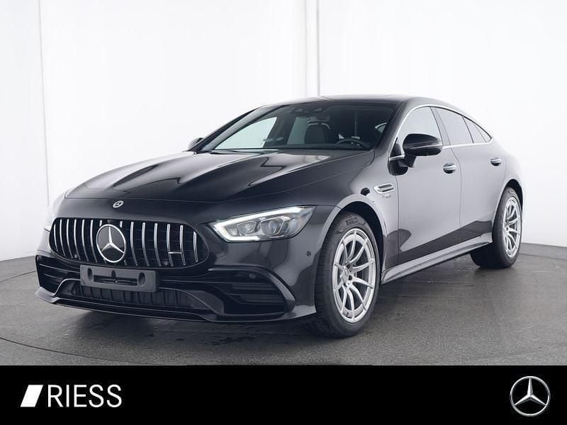 Metalliclack obsidianschwarz Gebraucht 2023 Mercedes AMG GT 43 AMG Coupé | 77.700 € (Superpreis) - Bild 1/4