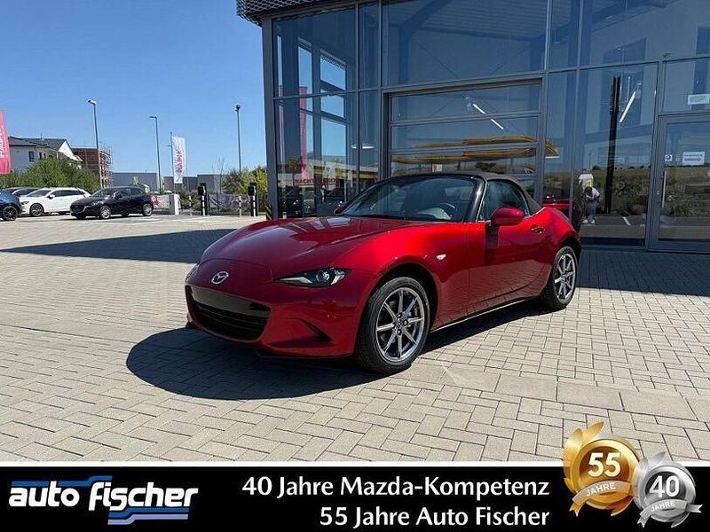 Gebraucht Mazda MX5 Exclusive-Line 132 PS (97 kW) 2025 Soul red crystal m Cabrio