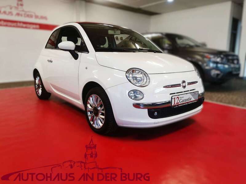 Weiß Gebraucht 2014 Fiat 500C Lounge Cabrio | 10.999 € - Bild 1/4