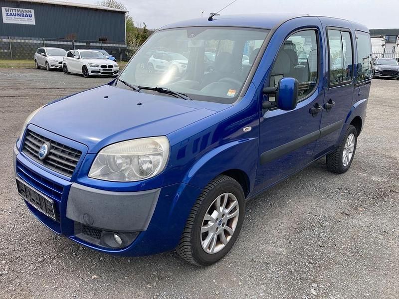 Gebraucht Fiat Doblò Dynamic 77 PS (56 kW) 2006 Blau Van / Kleinbus