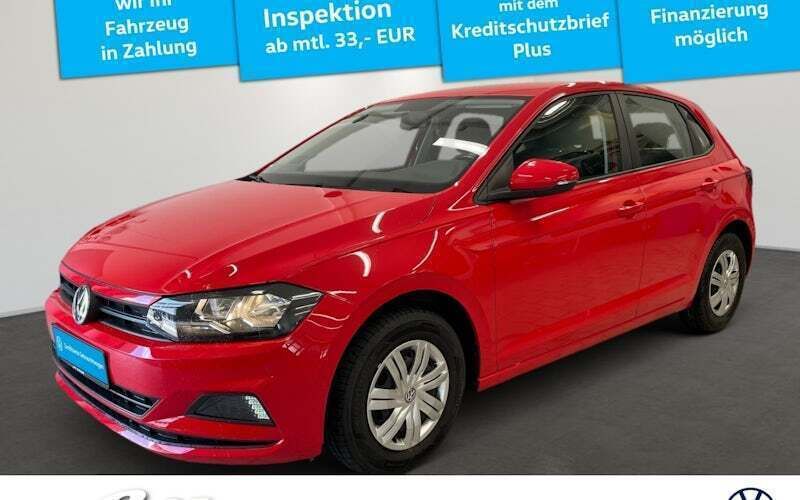 Rot Gebraucht 2020 VW Polo Trendline Limousine | 13.640 € (Fairer Preis) - Bild 1/4