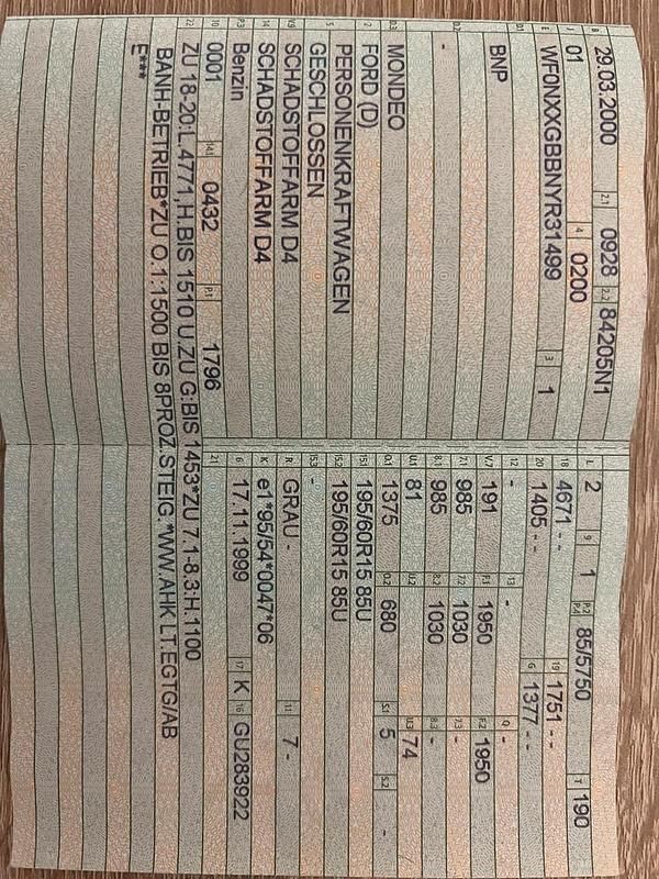 Gebraucht Ford Mondeo 2000 Silber Kombi