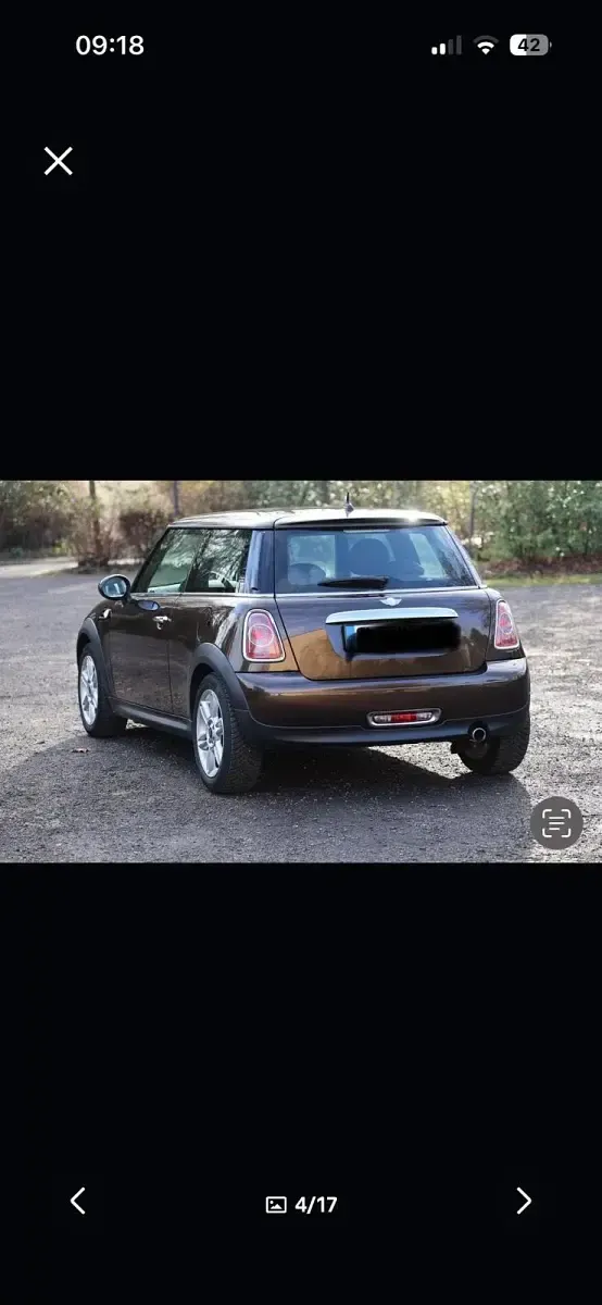 Gebraucht Mini Cooper 122 PS (89 kW) 2011 Braun Kleinwagen