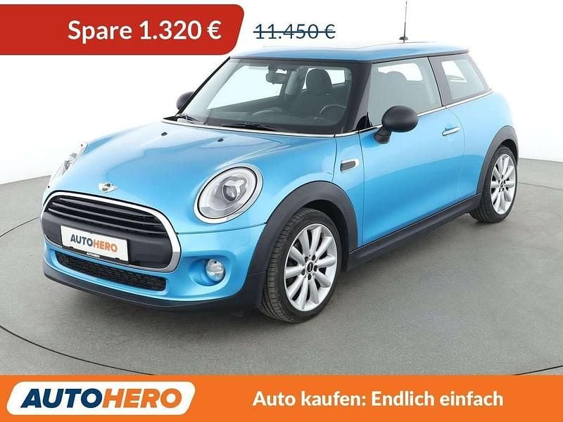 Used Mini ONE 102 HP (75 kW) 2016 Blue Hatchback