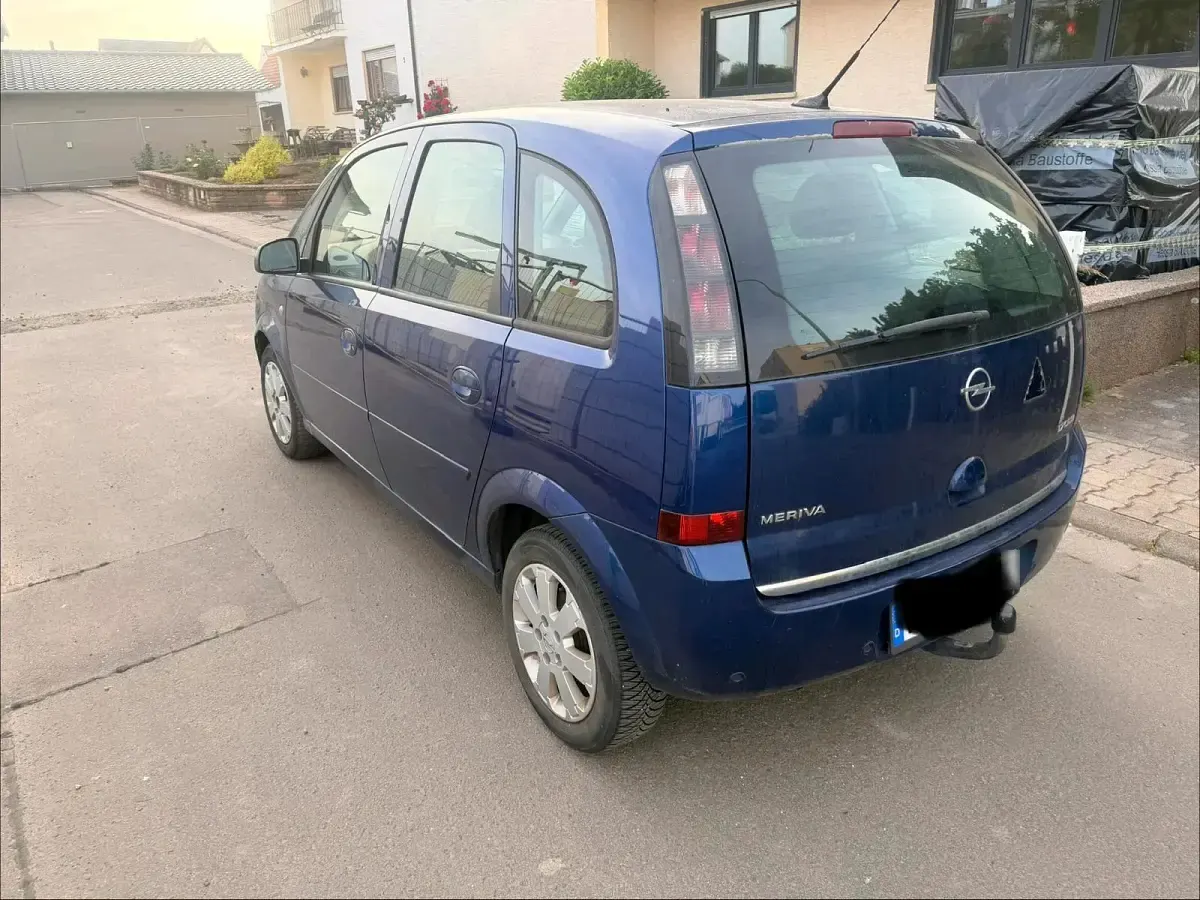 Gebraucht Opel Meriva 101 PS (74 kW) 2007 Blau Van / Kleinbus