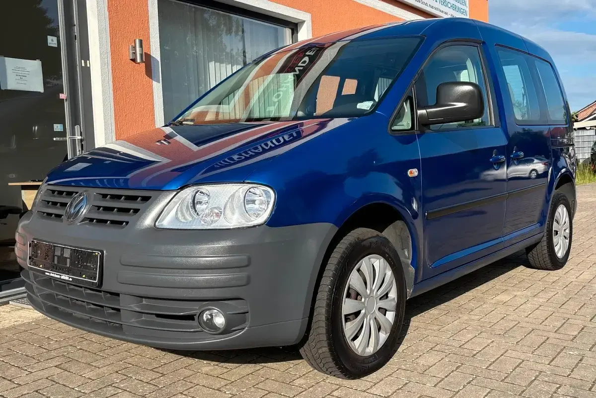 Gebraucht VW Caddy 102 PS (75 kW) 2005 Blau Van / Kleinbus