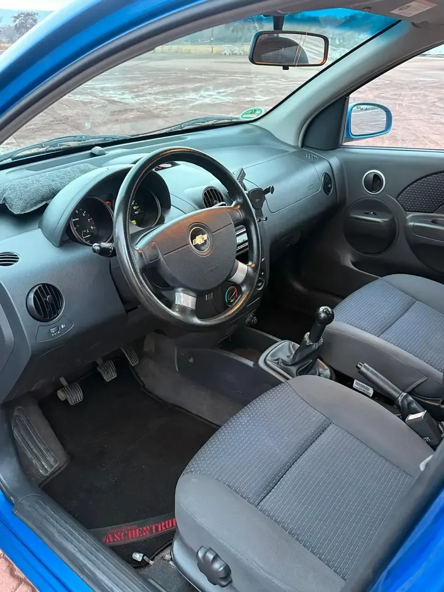 Gebraucht Chevrolet Kalos 68 PS (50 kW) 2008 Blau Kleinwagen