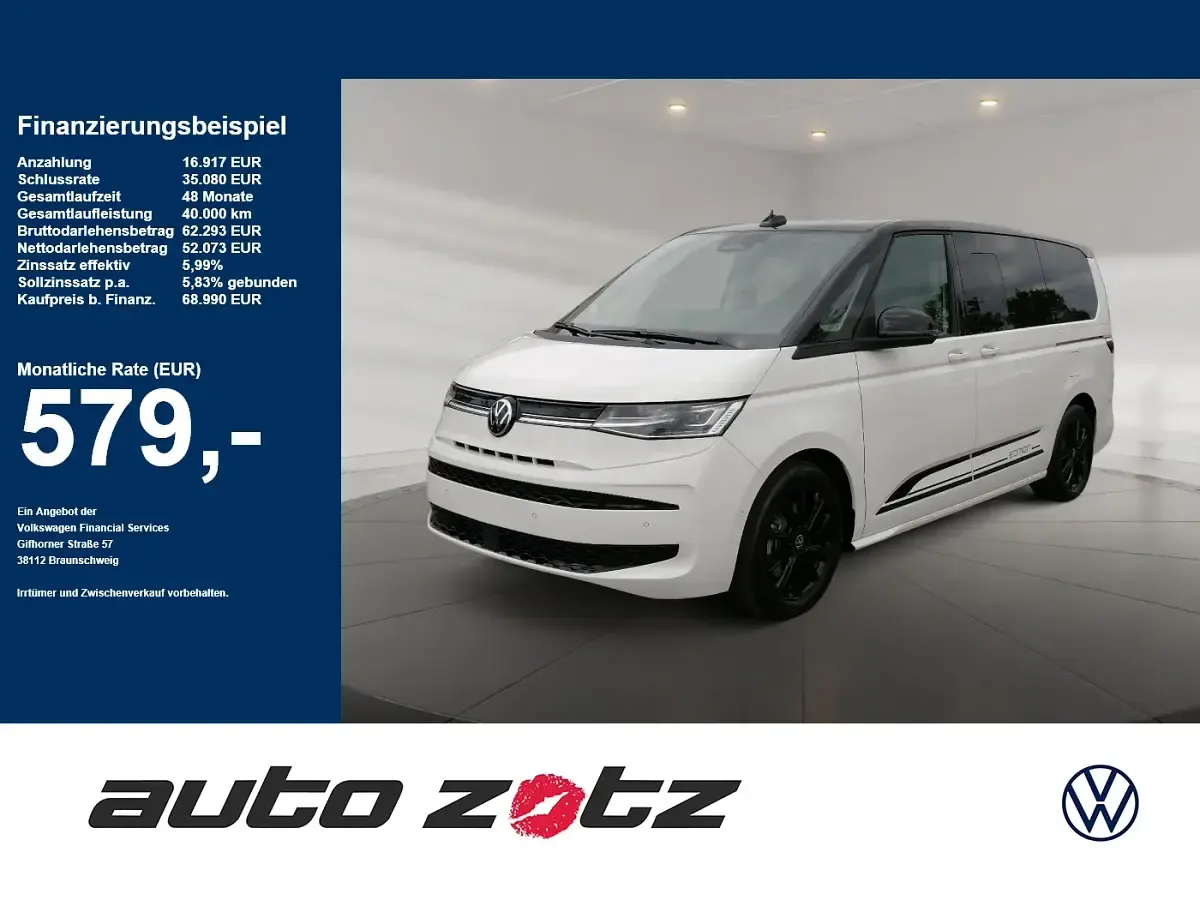 Gebraucht VW Multivan 177 PS (130 kW) 2026 Van / Kleinbus
