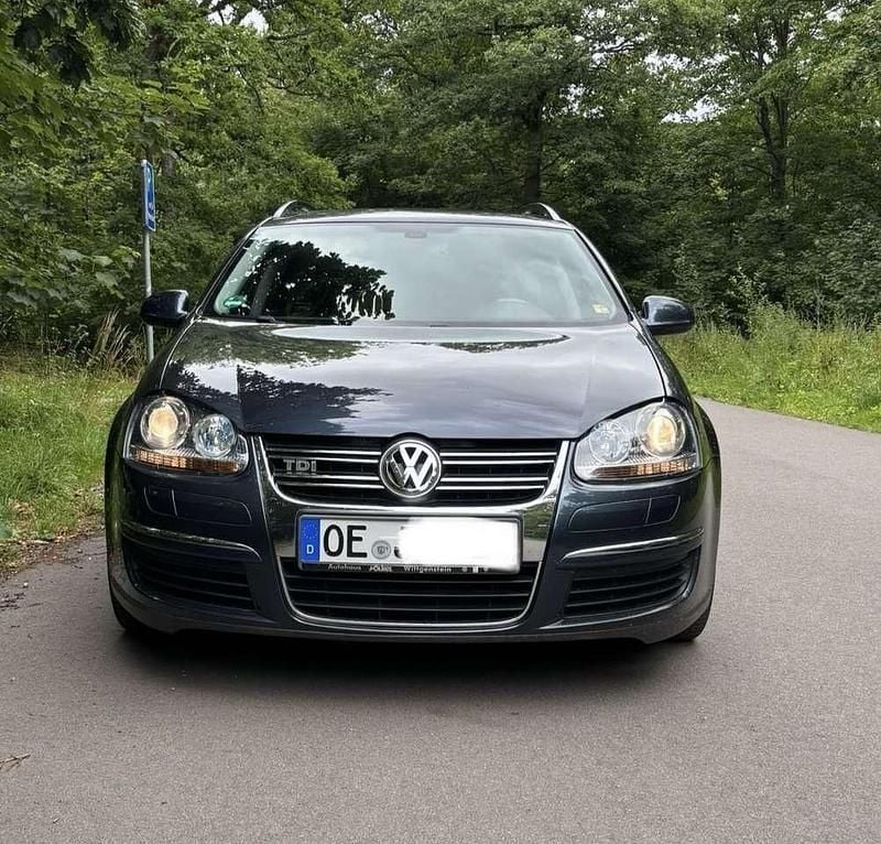 Blau Gebraucht 2009 VW Golf VI Sportline Kombi | 4.600 € (Guter Preis) - Bild 1/4