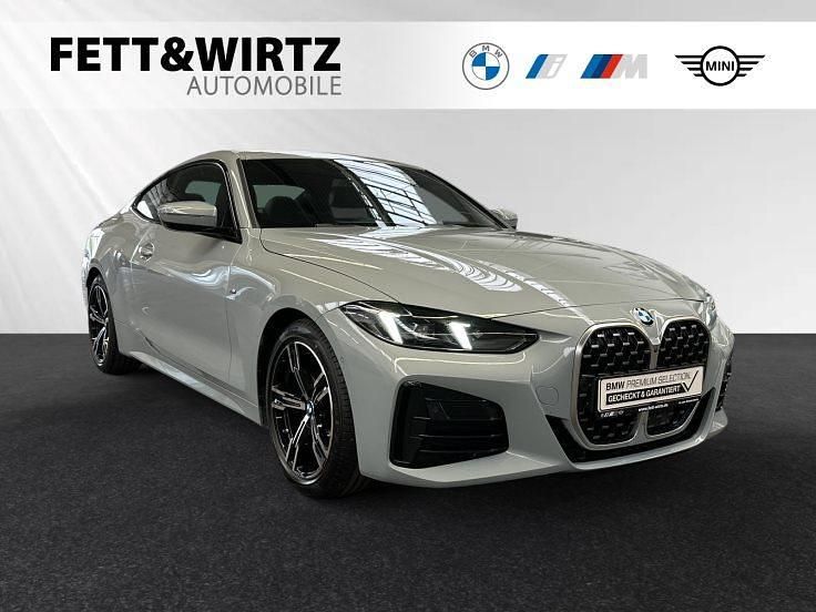 Brooklyn grau Gebraucht 2024 BMW 420 M Sport Coupé | 41.890 € (Fairer Preis) - Bild 1/3