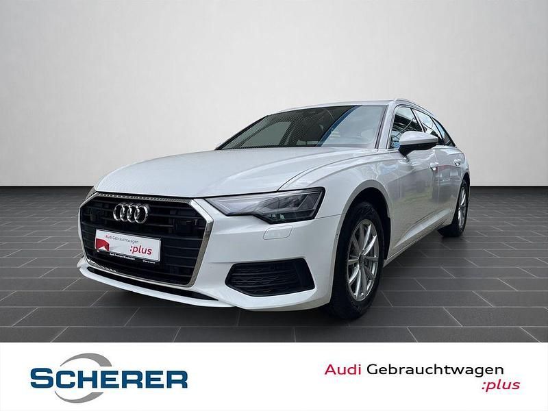 Weiß Gebraucht 2022 Audi A6 Ambiente Kombi | 30.890 € (Superpreis) - Bild 1/4