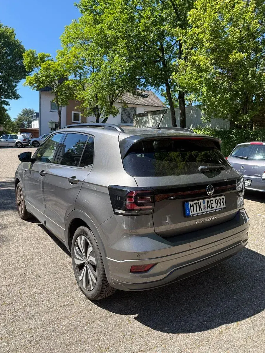 Gebraucht VW T-Cross R-line 110 PS (80 kW) 2021 Grau SUV