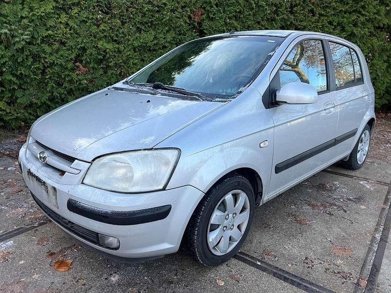 Silber Gebraucht 2004 Hyundai Getz Kleinwagen | 800 € (Superpreis) - Bild 1/4