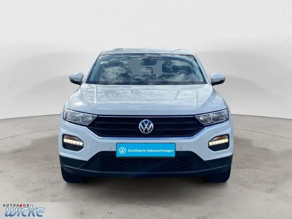 Gebraucht VW T-Roc Basis 116 PS (85 kW) 2019 Weiß SUV