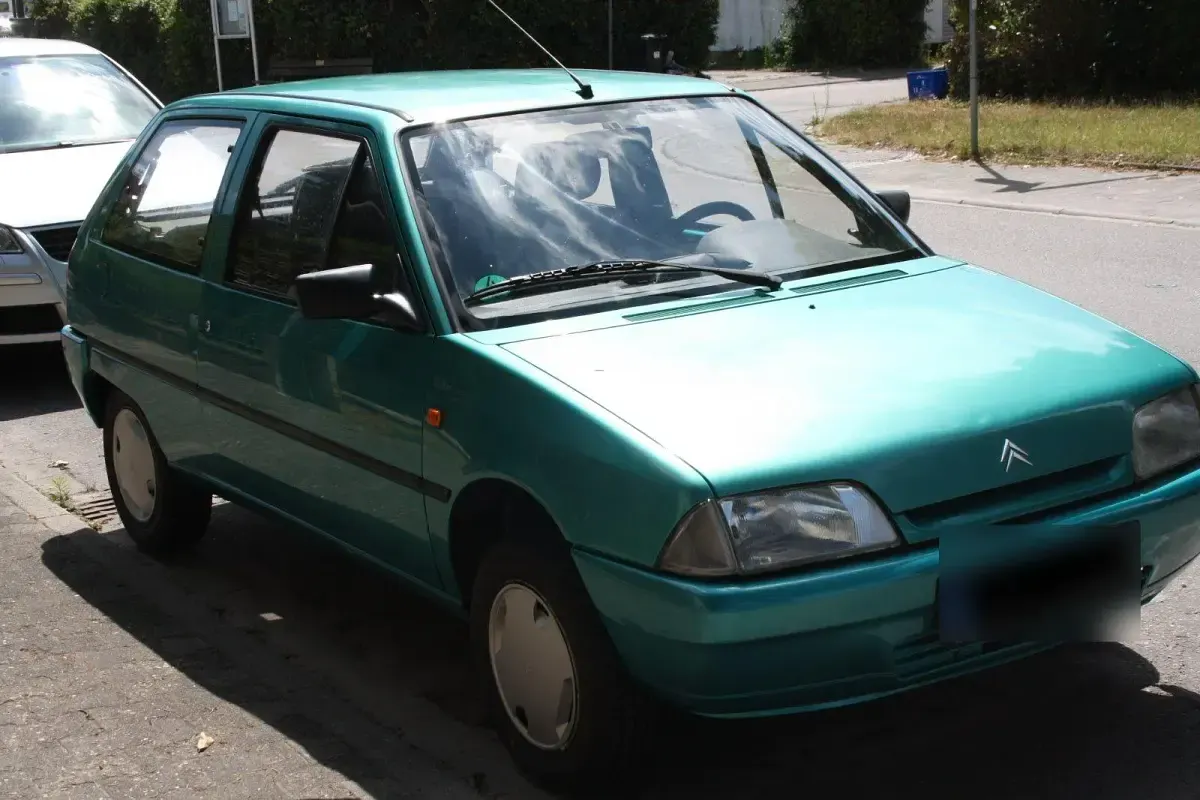Gebraucht Citroën AX 45 PS (33 kW) 1995 Grün Kleinwagen