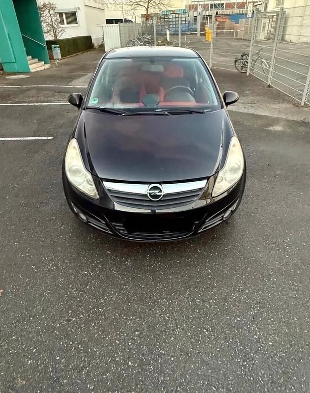 Schwarz Gebraucht 2007 Opel Corsa Kleinwagen | 500 € (Superpreis) - Bild 1/4