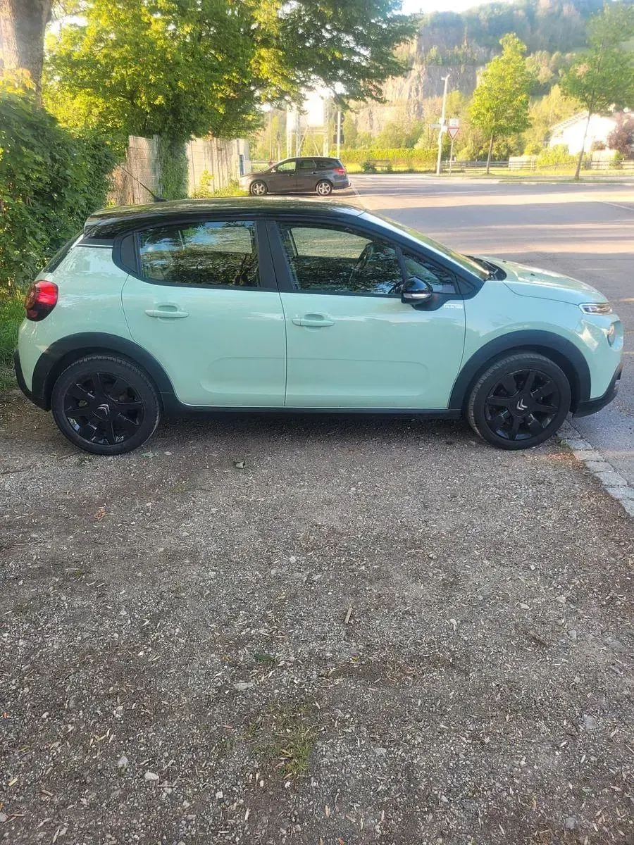 Gebraucht Citroën C3 Feel 82 PS (60 kW) 2017 Grün Kleinwagen