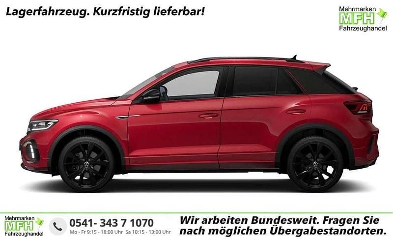 Kings red metallic Neu 2025 VW T-Roc R-line SUV | 34.300 € (Guter Preis) - Bild 1/3