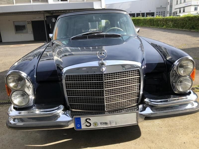 Gebraucht Mercedes W111 SE 1968 Blau Cabrio