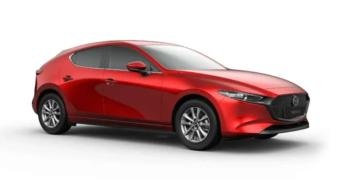Neu Mazda 3 Prime-Line 140 PS (102 kW) 2026 Soul red crystal Limousine