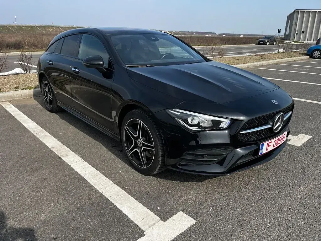 Gebraucht Mercedes CLA250e 218 PS (160 kW) 2021 Schwarz Coupé