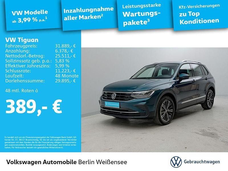 Gebraucht VW Tiguan Active 245 PS (180 kW) 2023 Blau SUV