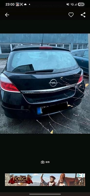 Gebraucht Opel Astra 105 PS (77 kW) 2005 Schwarz Limousine