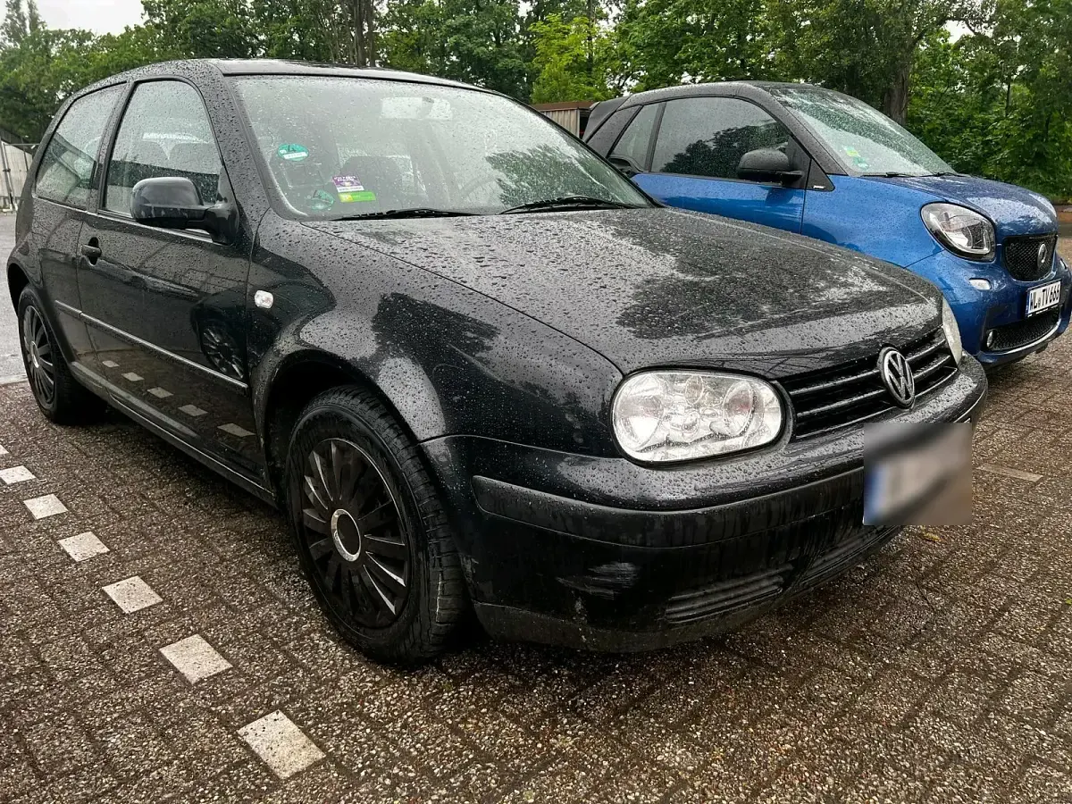 Gebraucht VW Golf IV 2000 Schwarz Kleinwagen