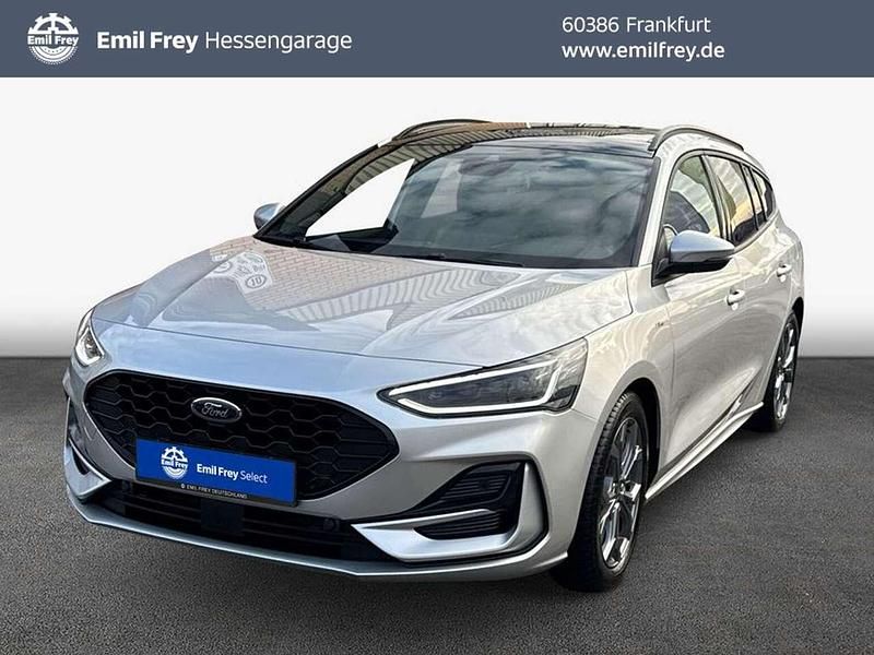 Moondust silber metallic Gebraucht 2023 Ford Focus ST-Line Kombi | 24.450 € (Guter Preis) - Bild 1/4