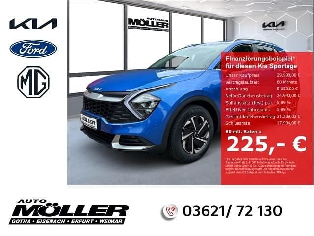 Blau Gebraucht 2024 Kia Sportage Comfort SUV | 29.990 € (Superpreis) - Bild 1/4