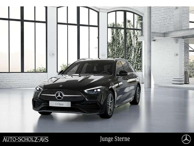 Unilack schwarz Gebraucht 2024 Mercedes C300 AMG Kombi | 43.490 € (Fairer Preis) - Bild 1/4