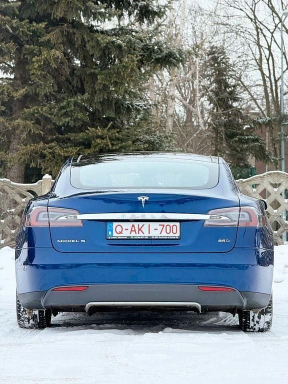 Gebraucht Tesla Model S Performance 386 kW (525 PS) 2016 Blau Kleinwagen
