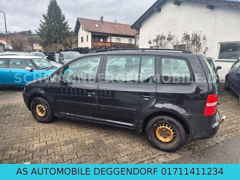 Gebraucht VW Touran Trendline 105 PS (77 kW) 2004 Schwarz Van / Kleinbus