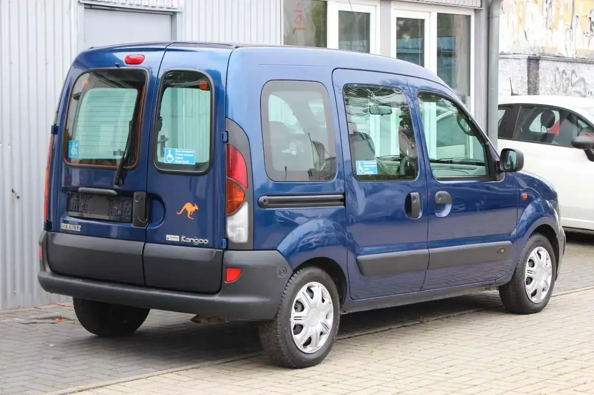 Brugt Renault Kangoo 75 HK (55 kW) 2002 Blå MPV