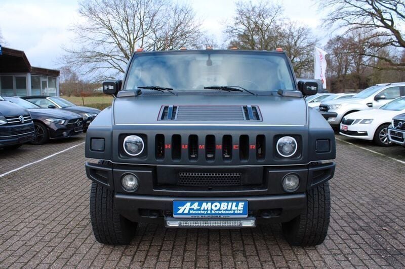 Rot Gebraucht 2004 Hummer H2 SUV | 15.899 € (Superpreis) - Bild 1/4