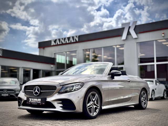 Silber Gebraucht 2019 Mercedes C200 AMG Cabrio | 22.900 € (Superpreis) - Bild 1/3