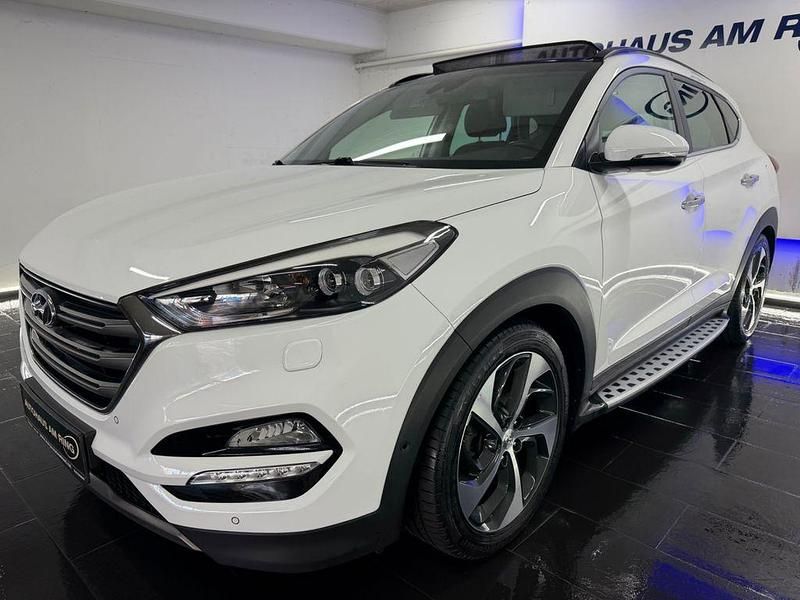 Gebraucht Hyundai Tucson 177 PS (130 kW) 2017 Weiß SUV
