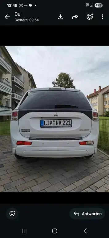 Gebraucht Mitsubishi Outlander Plus 150 PS (110 kW) 2014 Weiß SUV
