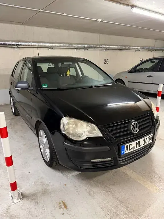 Gebraucht VW Polo Edition 60 PS (44 kW) 2008 Schwarz Kleinwagen