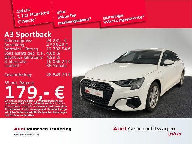 Weiß Gebraucht 2022 Audi A3 Advanced Plus Limousine | 24.231 € (Fairer Preis) - Bild 1/1