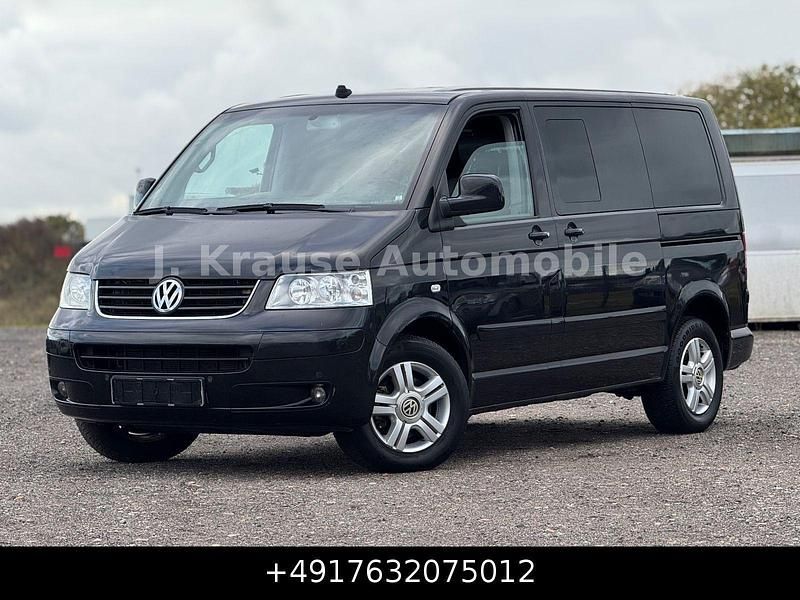 Schwarz Gebraucht 2005 VW Multivan Highline Van | 5.999 € (Teuer) - Bild 1/3