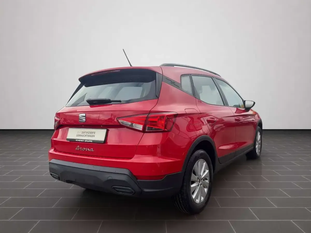 Gebraucht Seat Arona Style 95 PS (69 kW) 2022 Pure rot SUV