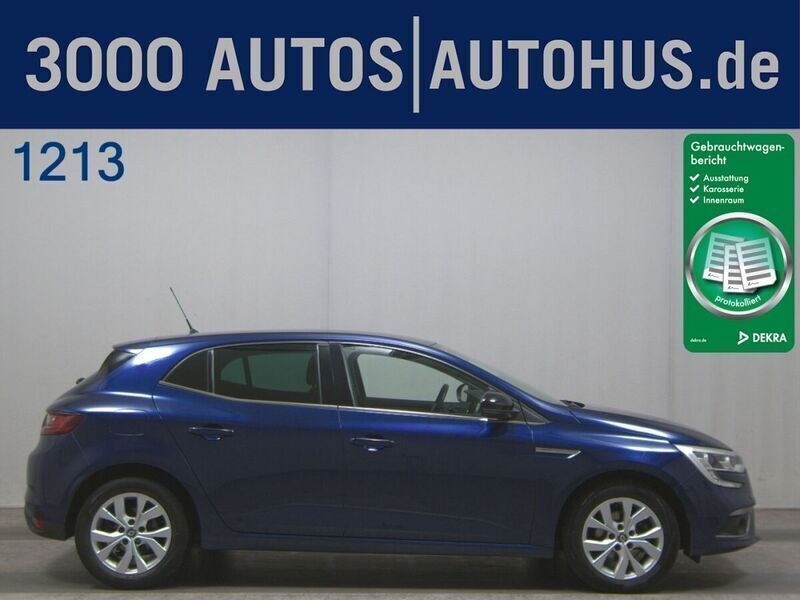 Blau cosmos Gebraucht 2018 Renault Mégane IV LIMITED Limousine | 8.480 € (Superpreis) - Bild 1/4